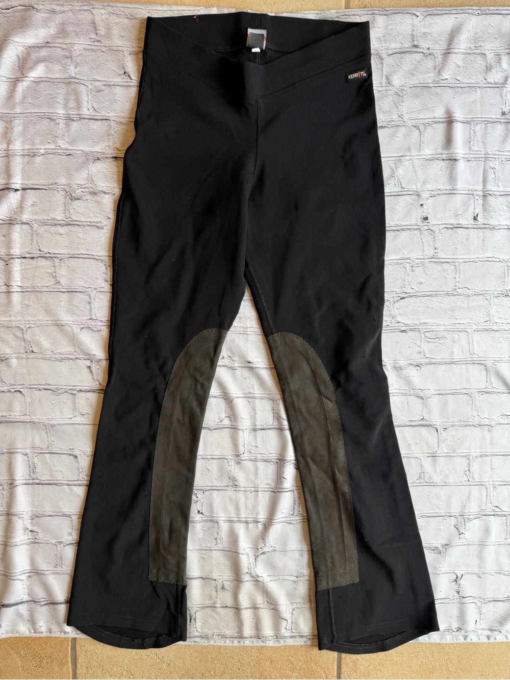 Kerrits Riding Pants Womens Large Schooling Western Saddle Seat ? Pull On
